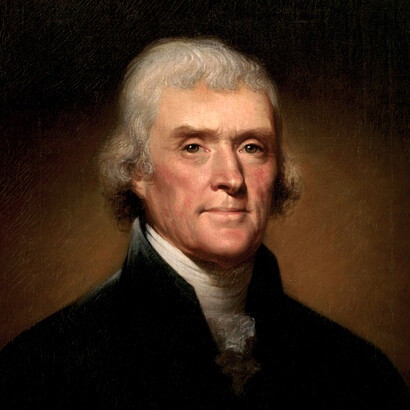 Rembrandt Peale, Retrato de Thomas Jefferson