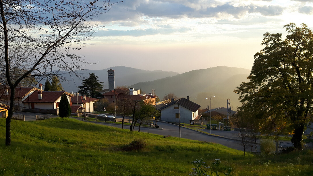 Veduta di Clauzetto da Ribons