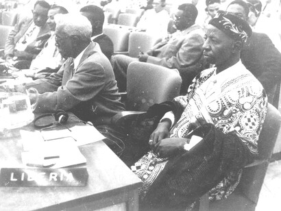 The Liberian Delegation at the Bandung Conference