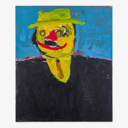 Billy White, Untitled, acrylic on canvas, 72x60 inches. Courtesy of the artist and Shrine Gallery