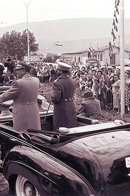 Josip Broz Tito and Emperor Haile Selassie in Koper, Slovenia