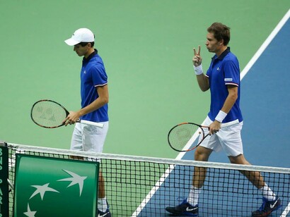 El equipo de dobles de Francia