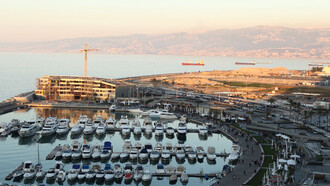 Zaitounay bay, marine view, sunset