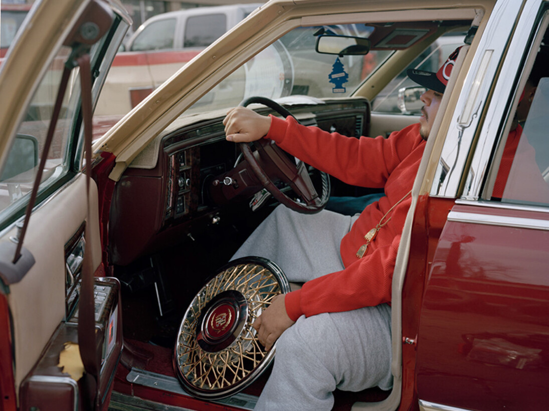 Justine Kurland, Wheels and Rims, 2011, Inkjet print, 18.5 by 24 in. 47 by 61 cm, Edition of 6. Courtesy of the artist and Mitchell-Innes & Nash, NY.