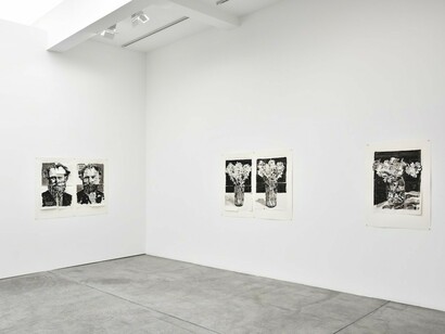 William Kentridge, Exhibition view. Courtesy of Marian Goodman