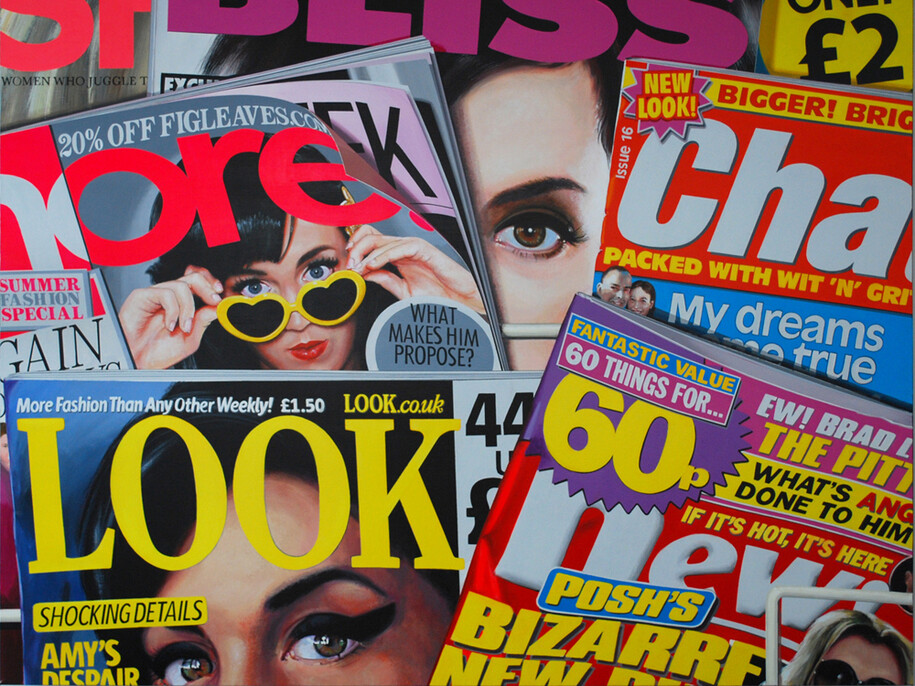 Cynthia Poole, Look More Bliss, Acrylic on linen, 127 x 152 cm