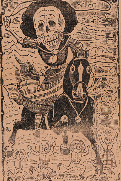 José Guadalupe Posada and the Mexican Penny Press. Courtesy of Bellevue Arts Museum