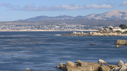 Bahía de Monterey vista desde el sur