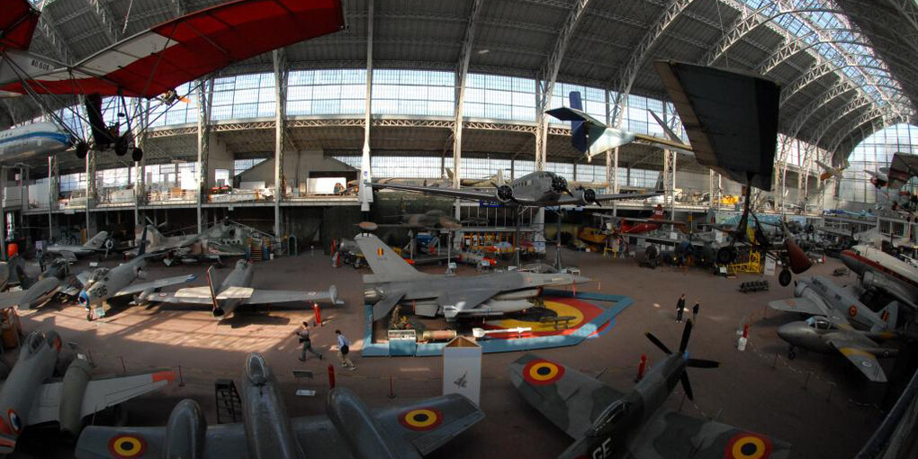 Hall de l'Aviation. Courtesy of Royal Army and Military History Museum