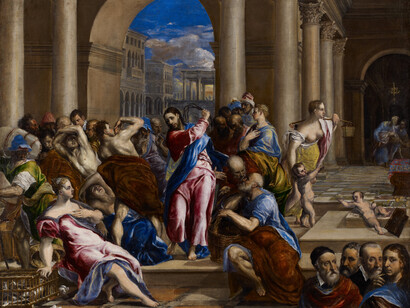 «Die Tempelreinigung» (El Greco, Minneapolis)