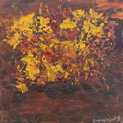 Golden harvest, lasting bloom. Courtesy of Andakulova Gallery