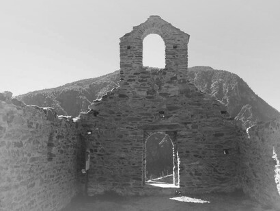 I resti della Cappella di San Martino