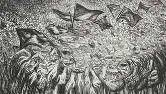 Ilustración de José Clemente Orozco publicada en "Orozco: trabajo gráfico", University of Texas Press, 2004