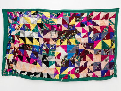 Rosie Lee Tompkins at the GGLA, 2023, installation view. Courtesy of GGLA