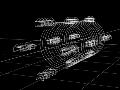 Carlos Miguel Gonçalves, Pulse space 03, system (detalhe). Cortesia da Casa da Cultura Islâmica e Mediterrânica
de Silves