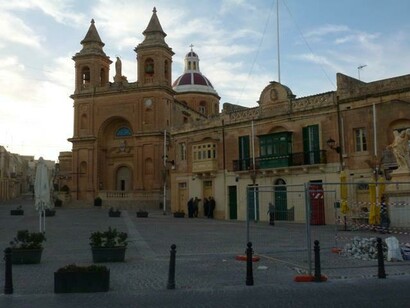 Malta. Parish Church. Marsaxlokk