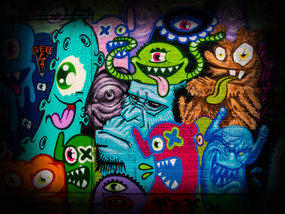 Graffitti na rua