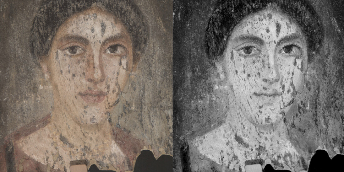 Paint the Eyes Softer. Courtesy of Northwestern Block Museum of Art