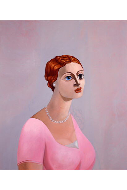 George Condo, Portrait of a Woman, 2002. Private Collection. © George Condo