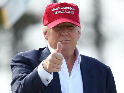 Donald Trump slogan "Make America Great Again"