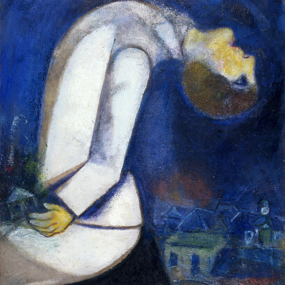 Chagall, il mondo sottosopra, 1919.