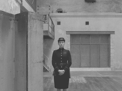 Léa Seydoux as the prison guard Simone in the French Dispatch
