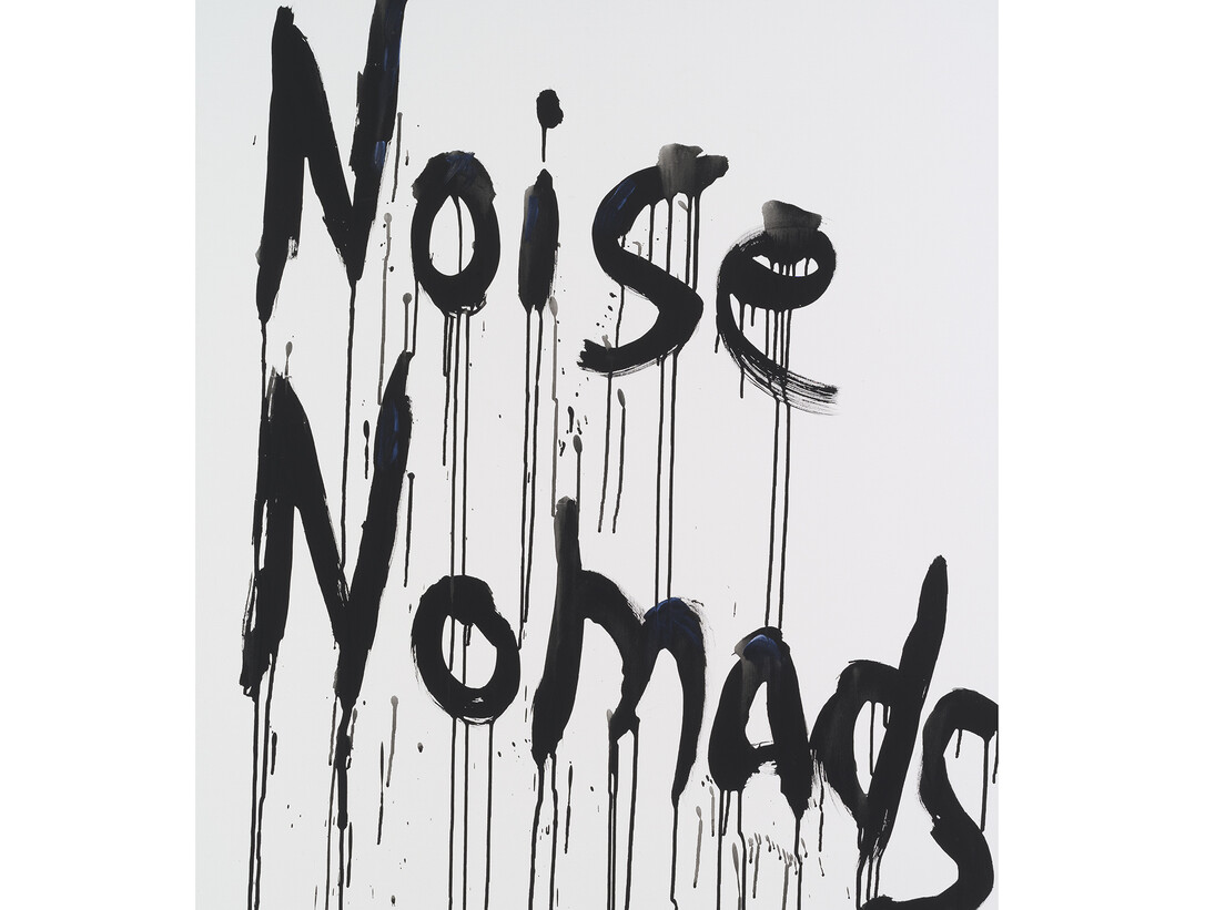 Noise Nomads (detail), 2009, Acrylic on canvas, 60 x 40 inches (152.4 x 101.6 cm) © Kim Gordon; Courtesy 303 Gallery, New York 
