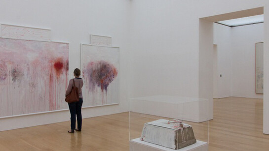 Cy Twombly Gallery. Courtesy of Menil