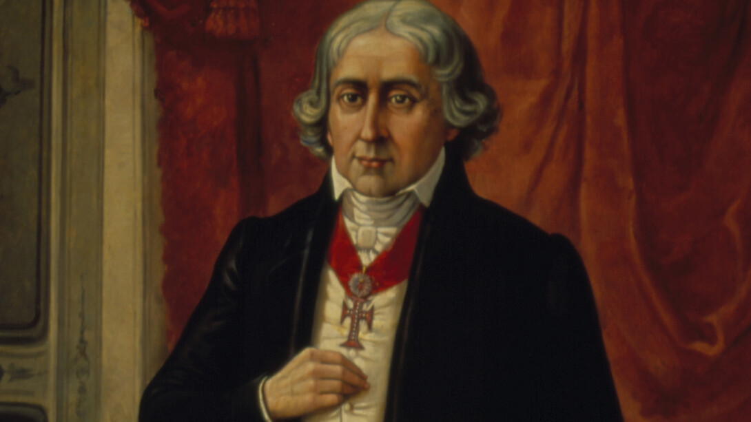 José Bonifácio de Andrada e Silva, conhecido como Patriarca da Independência, não apenas desempenhou um papel crucial na história política do Brasil, mas também fez importantes contribuições para a ciência, incluindo mineralogia, botânica e zoologia.  Retrato de José Bonifácio de Andrada e Silva, pintado por Benedito Calixto de Jesus, óleo sobre tela, 1902, obra que integra o acervo do Museu Paulista da USP