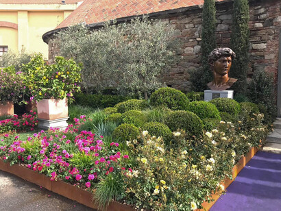 Giardino alla toscana alla Mostra dell'Artigianato