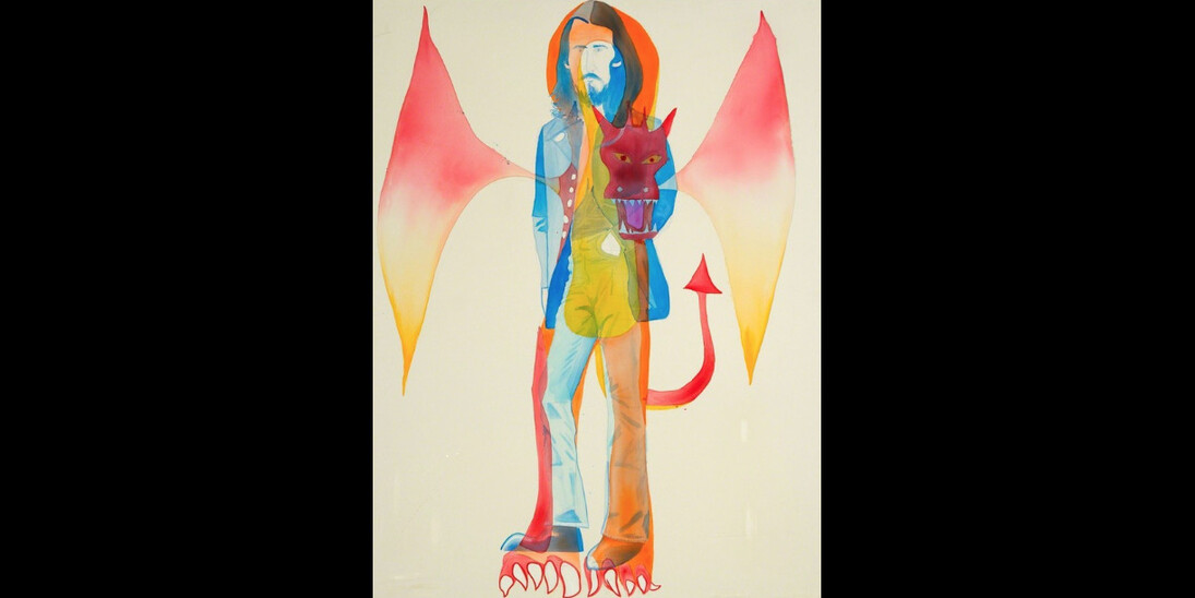 Beware of Darkness. Courtesy of Galerie Almine Rech