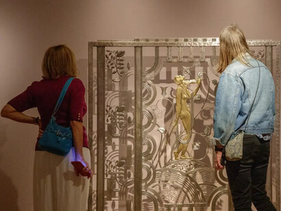 Rose iron works and art deco, exhibition view. Courtesy of Cleveland Museum of Art
