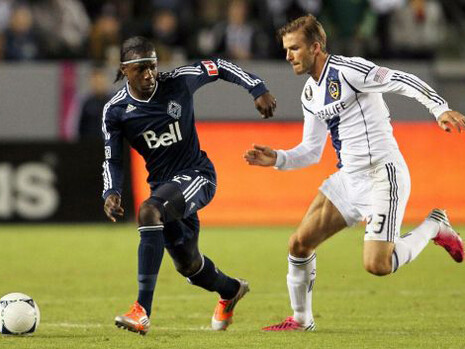 The rise of the MLS with David Beckham playing for the LA Galaxy
