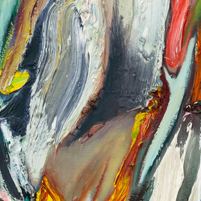 Jonathan Syme, Receding, amorphus grasp (detail), 2023. Courtesy of Royale Projects