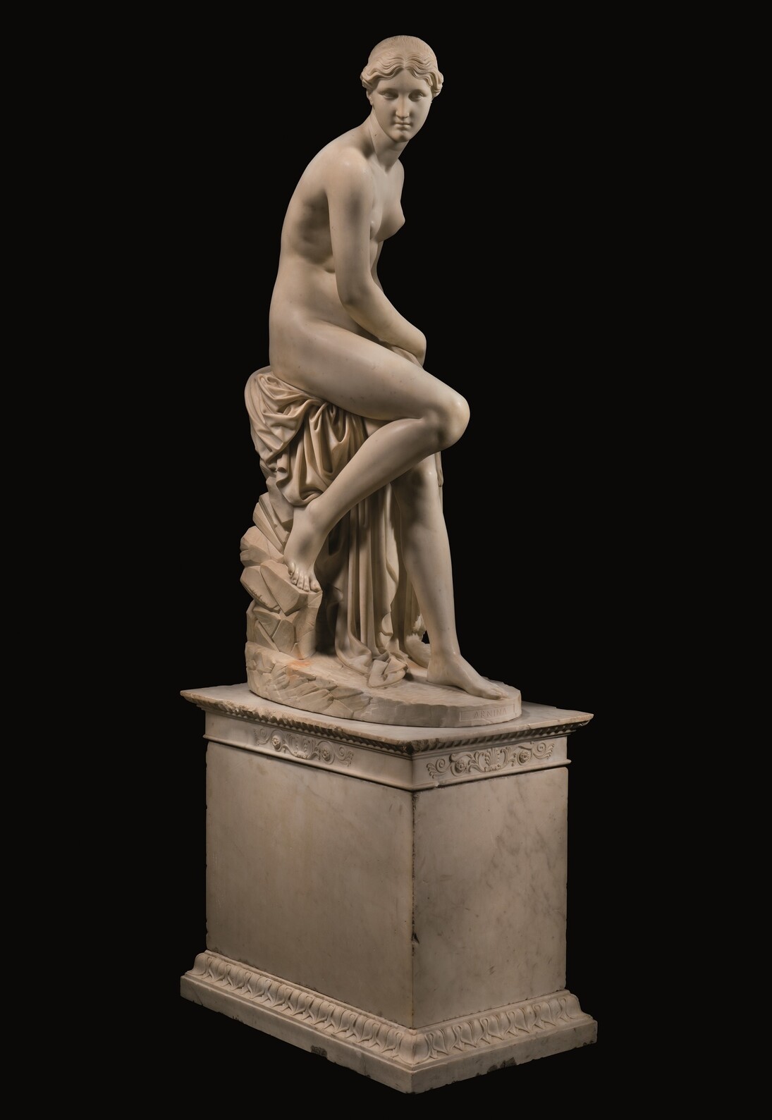 Lorenzo Bartolini, (Savignano di Prato, 1777 – Firenze, 1850) Ninfa dell’Arno (Arnina) 1825 marmo. Gran Bretagna, collezione privata
