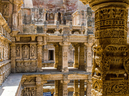 As a remarkable example of hydraulic engineering, Rani ki Vav not only served as a source of water conservation but also provided a cool refuge from the scorching heat, showcasing the sustainable design principles of historical Indian architecture, Gujarat, India