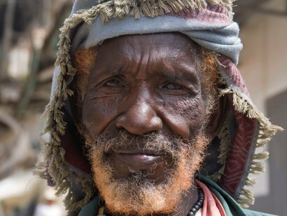 The look of an Indian man