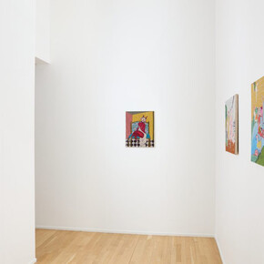 Soheila Kayoud, When the div came home, exhibition view. Courtesy of Andrew Rafacz 