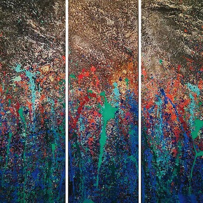 Cristiana Grandolfo, Muscari tra riverberi, 2017