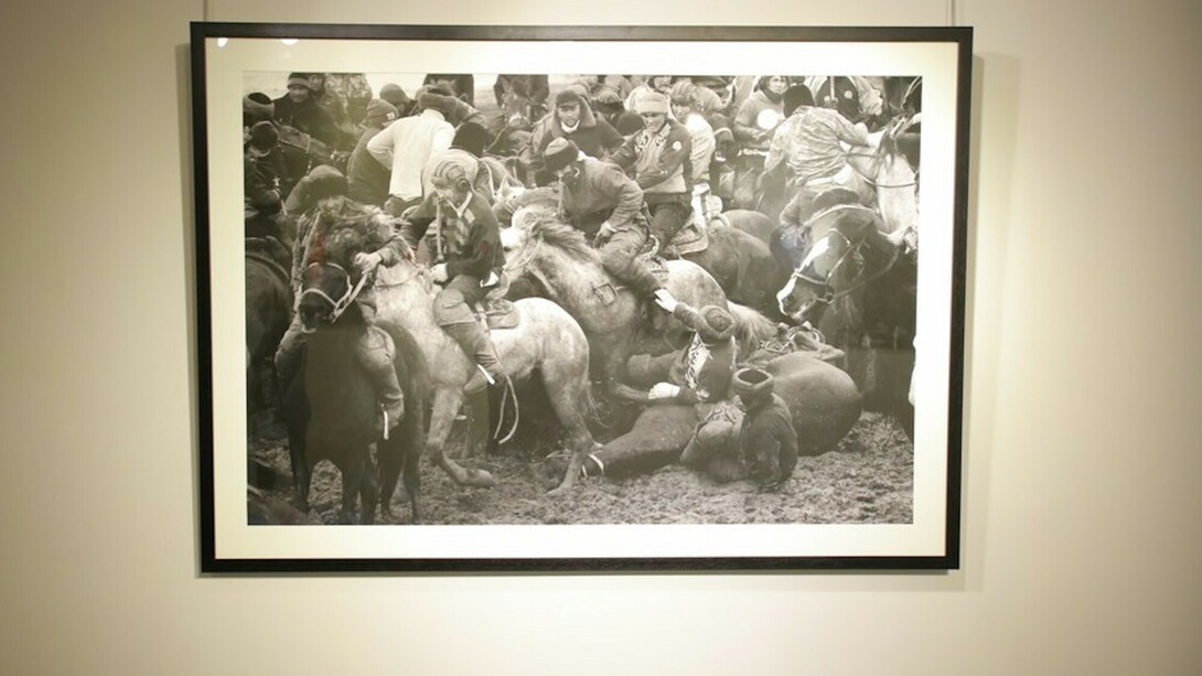 Said Atabekov 66 Lbs, Exhibition view. Courtesy of Andakulova Gallery