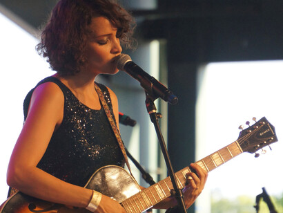 La cantautora guatemalteca Gaby Moreno. Foto: Catalina María Johnson