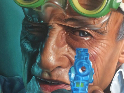 Algunas de sus creaciones son tan realistas que cuesta distinguir si es una pintura o una fotografía