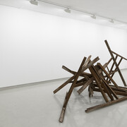 Isaque Pinheiro, Retroexpectativa, exhibition view. Courtesy of Galeria Presença