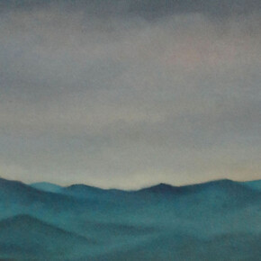 Mauricio Parra, A montanha azul-mantiqueira, 38,5 x 28,8 cm. Courtesy of Galeria Mezanino