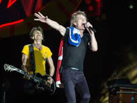 Mick Jagger scatenato sul palco