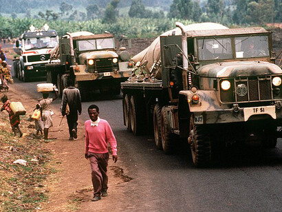 Rwandan refugees, 1994
