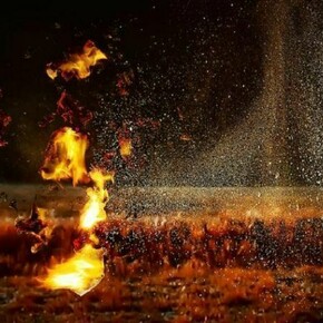 Telltale (Fire 2), 2013 / Digital c-print / Edition of 3 + 2 AP / 32 x 50 inches