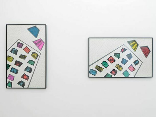 Stephen Willats, Installation view at Motinternational Brussels, courtesy of the artist and Motinternational Brussels and London