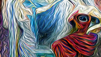 David S. Soriano. Obra de arte dirigida a una ilustración dentro del género PopArt 2022 con imágenes de creación de sueños