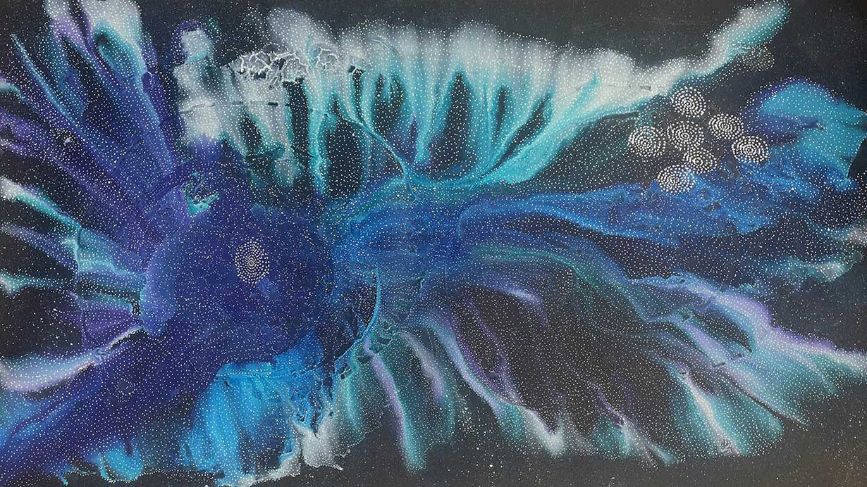 Star journey, artwork in exhibition. Courtesy of Japingka Gallery 